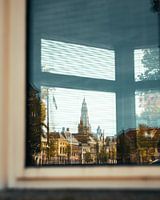 A Kerk Groningen door brugwachtershuisje