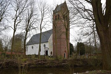 Dorpskerk Huizum van Richard Brinkman