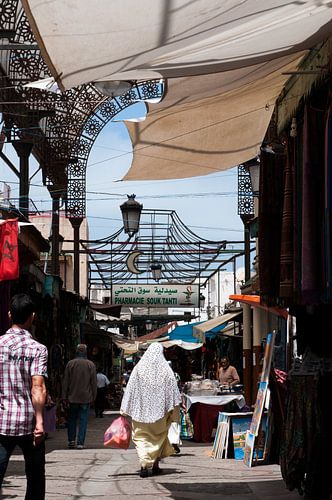 Dans le Souk de Rabat, Maroc