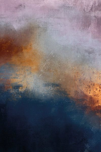 Abstract painting: 'Just give me the light' by Studio Allee