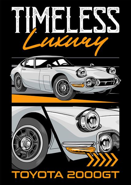 Toyota 2000GT JDM Auto von Adam Khabibi