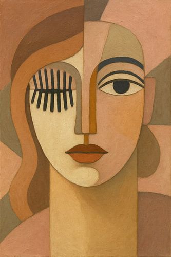 Abstract Portret - Zachte grens van zien