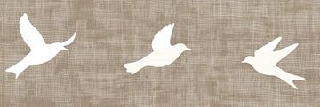 Canvas in Flight van Modern Collection
