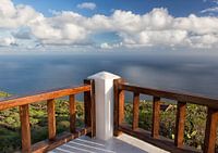 balcony with view