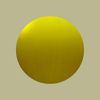 Modern Abstract. Minimalisme. Gele oker.