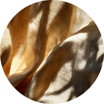 Zachte plooien vangen zon