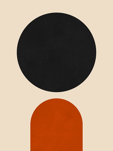 Minimalisme met cirkels 2 van Vitor Costa
