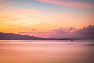 Sunset in Croatia by Truus Nijland