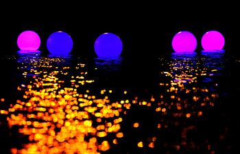 Light festival in Amsterdam