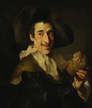 A Laughing Man with Brawn (Varkenskaas), Christian Seybold