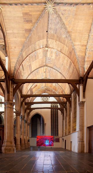 De Oude kerk (Nicolaaskerk) van Amsterdam van Erik Reijnders