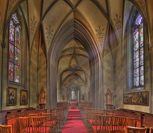 Église à Burg Hohenzollern Allemagne