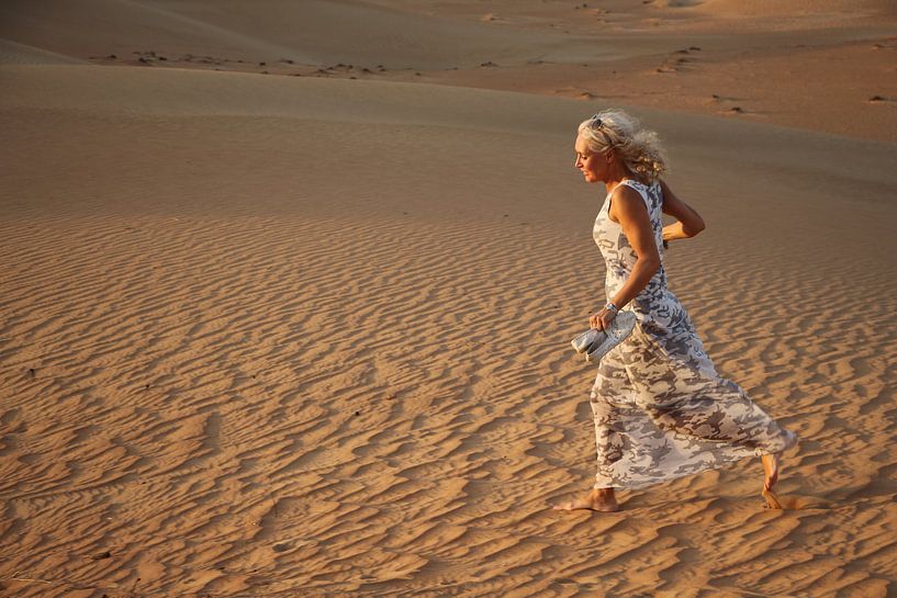In the desert of Dubai by Christel Smits