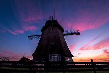 Big windmill Schermer van Marc Hollenberg
