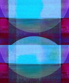 Japan Meditation in Geometry Forms by FRESH Fine Art