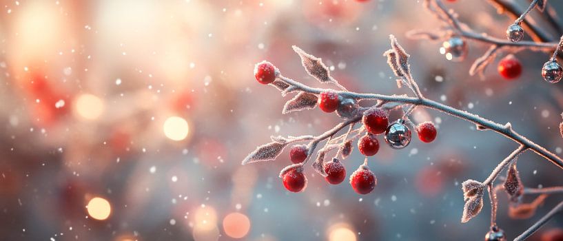 Weihnachten Glanz von Poster Art Shop