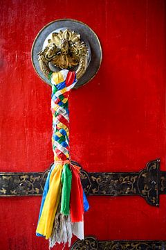 Door Potala Palace Lhasa Tibet by Expediton Far East