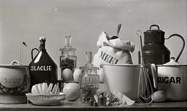 Still life salad oil by Cees Heemskerk