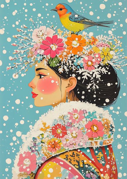 Colourful Winter by Liv ter Riet