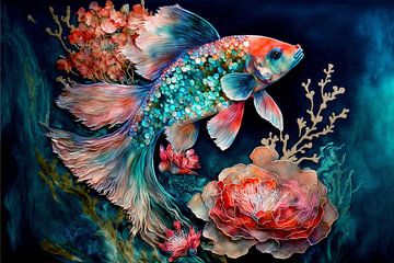 Fish 5 by Carla van Zomeren