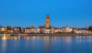 Avond in Deventer, Nederland van Adelheid Smitt