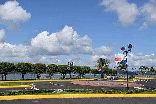 De wandeling langs het Panamakanaal