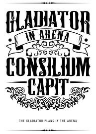 Gladiator in Arena Consilium Capit by Pixelbull Design