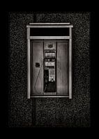 Telefonkabine Nr. 33 mit Umrandung