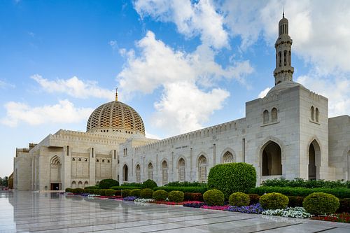 Grande mosquée du sultan Qaboos à Mascate