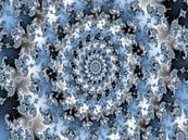Abstract Mandelbrot fractal mandala van Maurice Dawson thumbnail