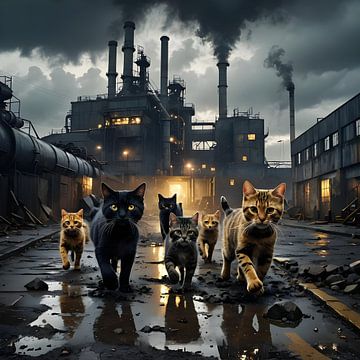 de nacht van de katten van Nick Wendt