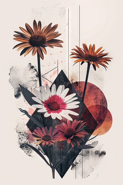 Gerbera von Poster Art Shop