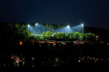 Flutlicht von Uwe Ulrich Grün