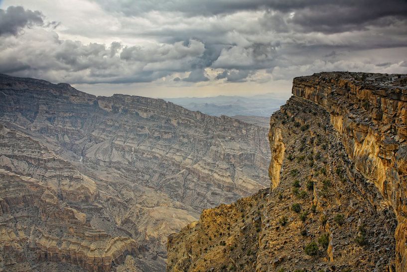 Zerklüftete Berge in Oman von Yvonne Smits