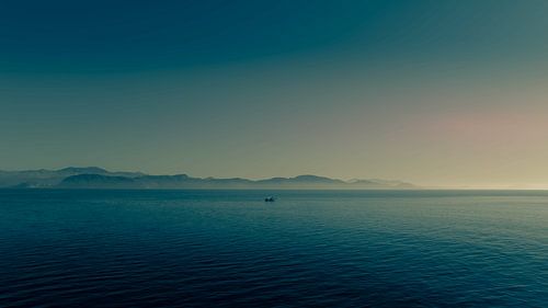 Griekse ochtend dauw