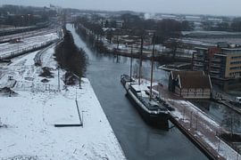 De pannenkoeken boot in  Almelo  sur Persbureau Hofman B.V.