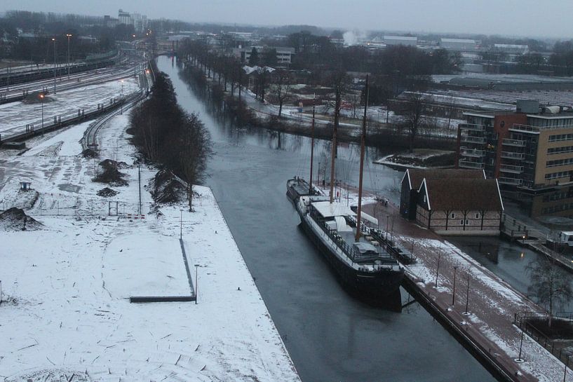 De pannenkoeken boot in  Almelo  par Persbureau Hofman B.V.