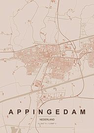 Map of Appingedam