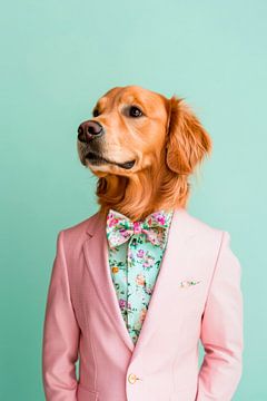 Golden Retriever by Poster Art Shop