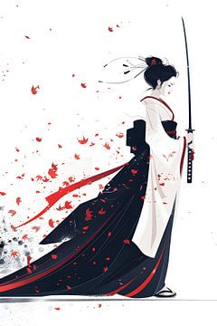 Samurai geisha van Skyfall