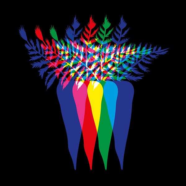 Karotten-Kunst von Harry Hadders Design