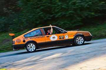 Opel Monza op de heuvel - Eggberg Klassik 2019 van Ingo Laue