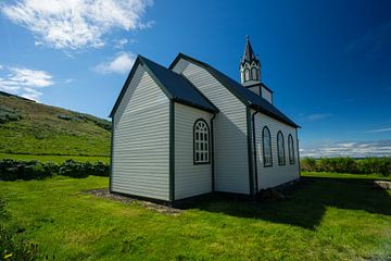 IJsland - Oud kerkgebouw van blonduoskapel van adventure-photos