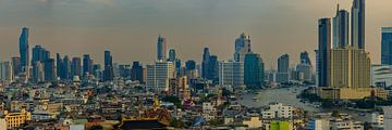 Panorama of Bangkok by Walter G. Allgöwer