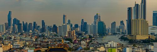 Panorama van Bangkok