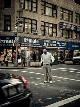 Boxer on Broadway, New York