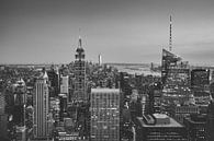 Photo of Manhattan New York City, with view of Empire State buildin by Thea.Photo thumbnail