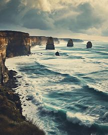 On the cliffs