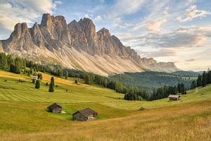 Geislergruppe im Villnösstal in Südtirol