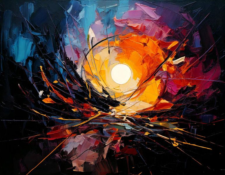 une lumière dans l'obscurité par Reiner Borner